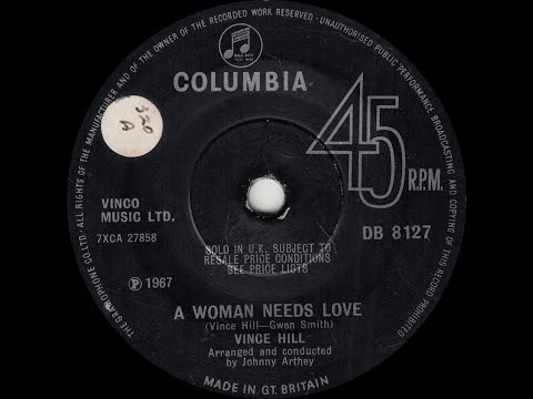 Vince Hill - A Woman Needs Love