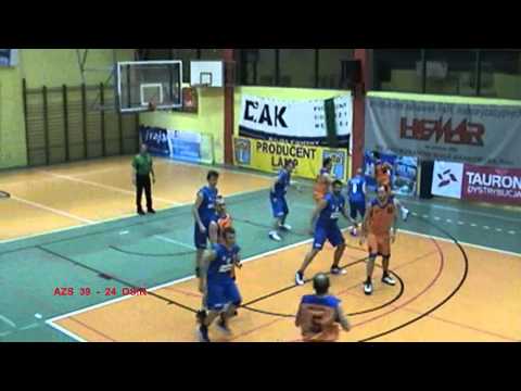 OZKosz Cz-wa Liga Okręgowa 2011/2012 07.03.12 CTC AZS Politechnika Cz-wa - OSiR K-ck 2 kwarta