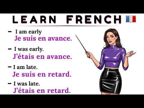 Essential French Phrases for daily Conversations | Learn French: Easy French: Apprendre le français