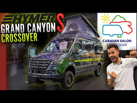 Hymer Grand Canyon S Crossover - That's NEW...?! 🤯🔥 | Caravan Salon Düsseldorf 2024