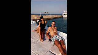 Squat on the yacht! Kourtney K works out beau Younes Bendjima Squat on the yacht! Kourtney K works out beau Younes Bendjima