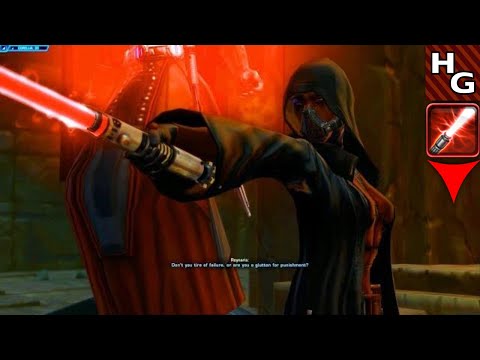 SWTOR Sith Warrior [DS Female] ► Ch.3: Corellia (04) Baras's Lair