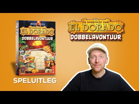 Hoe speel je Zoektocht naar El Dorado: Dobbelavontuur (Speluitleg door Bord voor je Kop) - 999 Games