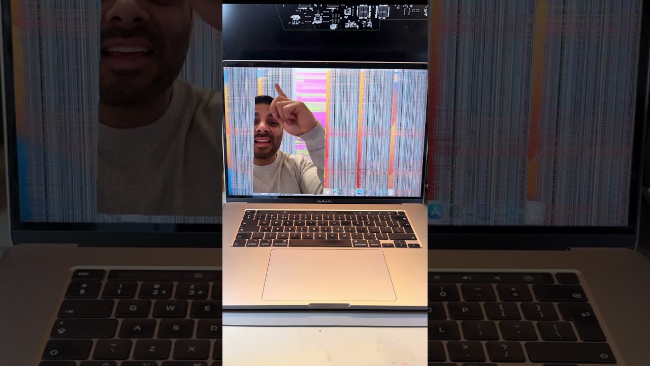 MacBook screen showing lines? It's repairable!