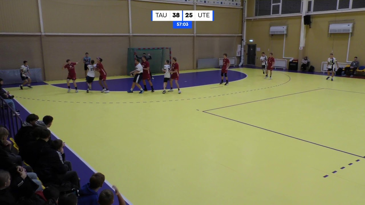 Lietuvos vyrų I lyga: VMSM Sostinės Tauras–VHC 41:27 HC Utena | Rungtynių apžvalga