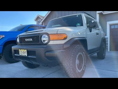 New BFGoodrich KO2 Tires on my Toyota FJ Cruiser Trail Teams!