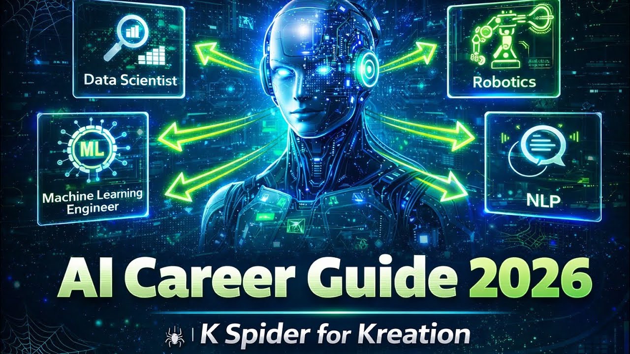 AI Technology Career Guide 2026 | Build Your Future with K Spider for Kreation