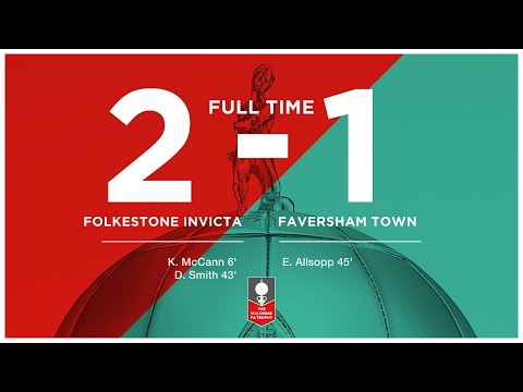 Folkestone Invicta 2-1 Faversham Town | Highlights | Buildbase FA Trophy | 13/11/21