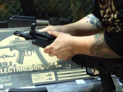 TANIEMILITARIA.PL - PREZENTACJA MODELU ASG MP5A5 (CM.049J) FIRMY CYMA