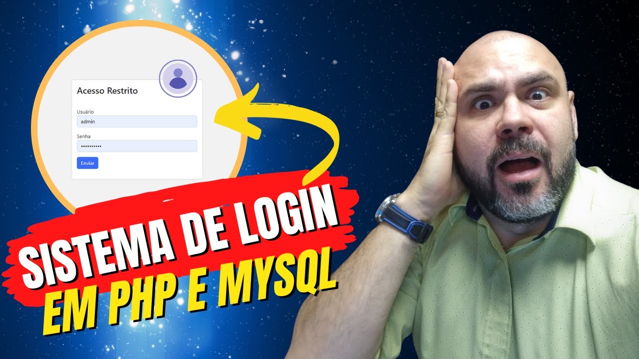 Sistema de Login com PHP e MySQL