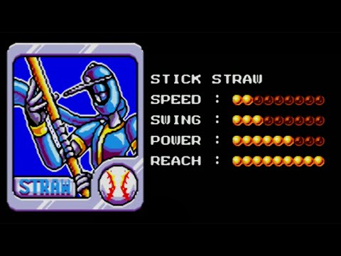 Ninja Baseball Bat-Man - Stick Straw - Full Longplay