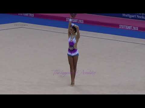 Basma OUATAY (MAR) ball - 2015 Stuttgart worlds Qualifs