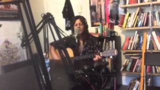 British Singing Superstar Rumer Plays Music Number on Radio