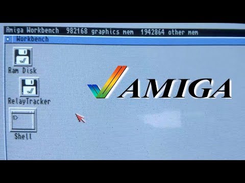 Amiga Relay Tracker Progress - Sending 16 Bit Binary Strings From Hardcoded Strings