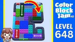 Soluzione del Livello 648 di Color Block Jam