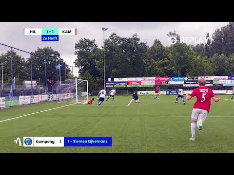 Highlights Hillegom 1 X Kampong 1 with Mingle Sport | Football highlights
