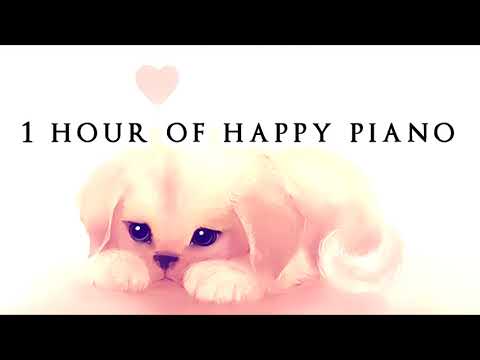 1 Hour of Happy Piano Music