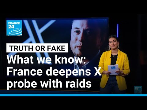 Police raid Paris offices of Musk's X over child sexual deepfakes • FRANCE 24 English