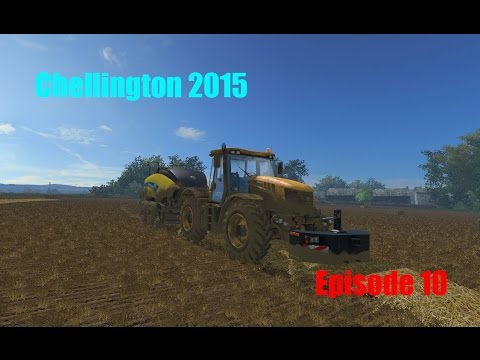 Chellington 2015 Episode 10 | Baling The Big Field!