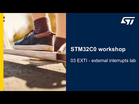 STM32C0 workshop - 03 EXTI - external interrupts lab