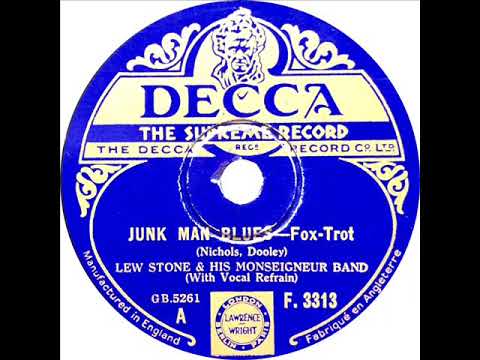 Lew Stone - Junk Man Blues (Al Bowlly, Nat Gonella and Chorus)