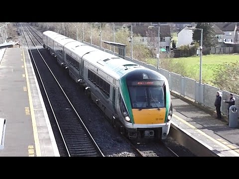 IE 22000 Class ICR Train number 22334 - Monasterevin, Kildare