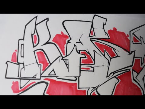 How to draw the graffiti letter K (6 Different ways!)
