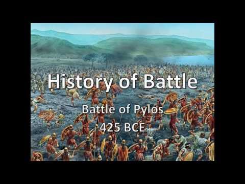 History of Battle - The Battle of Pylos (425 BCE)