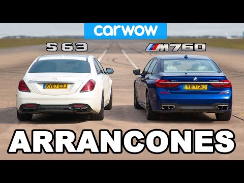 Mercedes-AMG S63 vs BMW M760 – ARRANCONES