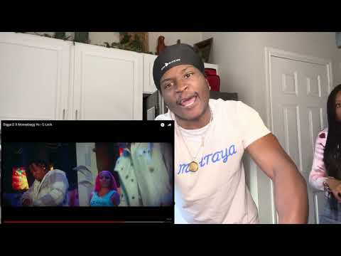 Americans react to Digga D X Moneybagg Yo - G Lock [Reaction] |