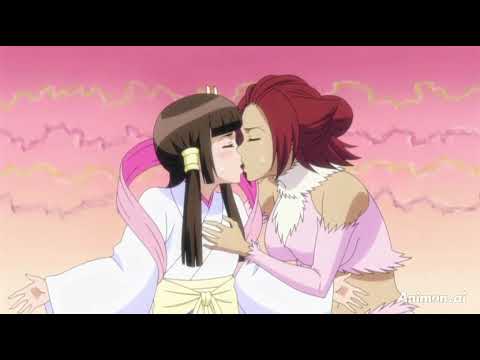 Bleach tobiume x haineko Yuri kiss 