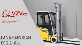 Jungheinrich EFG 216 k three-wheel forklift for sale - Image 4 | Machineryline TZ Jungheinrich EFG 216 k three-wheel forklift | Image 4 - Machineryline