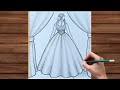 How To Draw Beautiful Girl Drawing Easy Step By Step Simple Girl Sketch For Beginners
