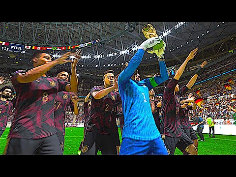 WENN DIE WM NICHT IN KATAR WÄRE ... 🌍🤩 FIFA 23 WM 2022 Playthrough mit Deutschland