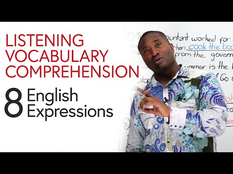 聽力、詞彙、理解：8種英語表達方式 (Listening, Vocabulary, Comprehension: 8 English Expressions)