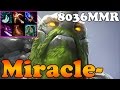 Dota 2 - Miracle- 8036MMR TOP MMR IN THE ...