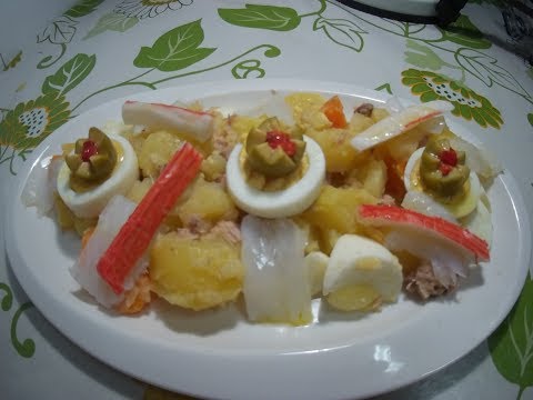 Cómo hacer papas aliñas