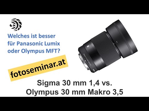Sigma 30 mm 1,4 vs. Olympus 30 mm Makro 3,5 - mizerovsky.com