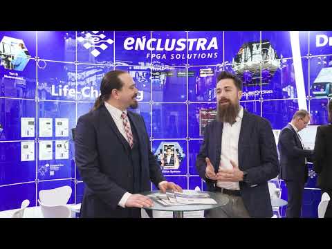 Ken Briodagh Interviews Dario Galante with Enclustra at embedded world 2025