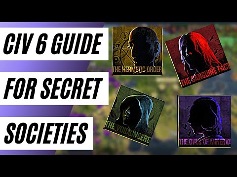 (Civ 6) A Complete Tier List/Ranking For EVERY Secret Society In Civ 6 Guide