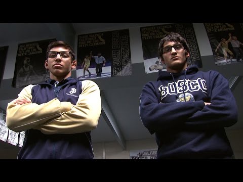 Anthony and Zahid Valencia - St. John Bosco Wrestlers