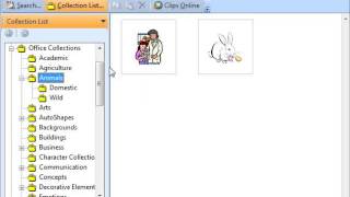 Word 2010 Organizing ClipArt