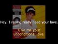 Donna Summer - Unconditional Love (LP Version) LYRICS SHM 