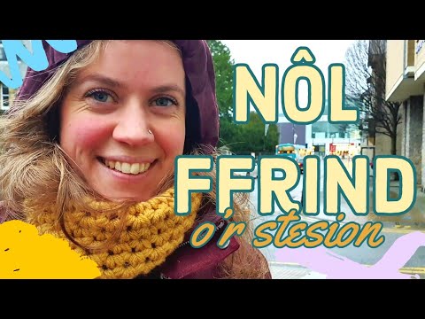 Dysgu Cymraeg - nôl ffrind 👭🏼 (Mynediad) Welsh vlog for beginners | Galés con Marian