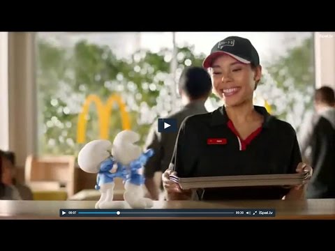 Mcdonald's Smurfs Lost Village Commercial