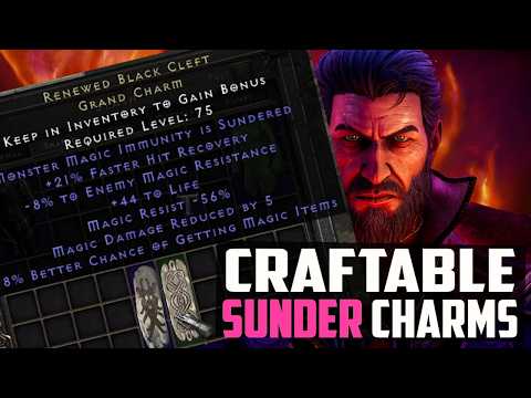 NEW DIABLO 2 CRAFTABLE SUNDER CHARMS