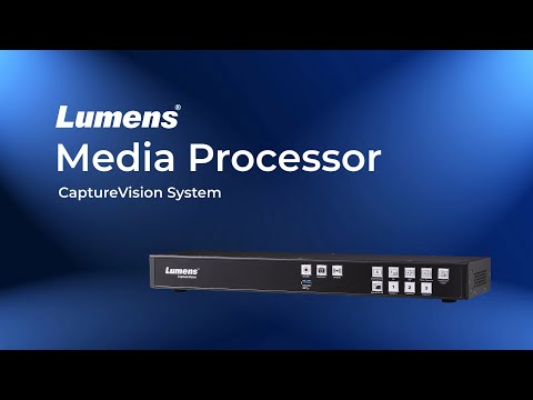 Lumens Media Processor (Multi-Channel Switcher, Recorder, and Live Streaming Processor)
