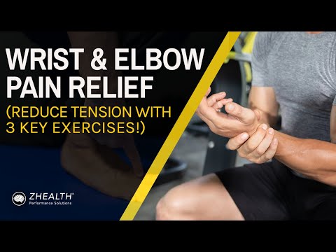緩解腕部和肘部疼痛（通過 3 個關鍵練習減輕緊張！）... (Wrist & Elbow Pain Relief (Reduce Tension with 3 Key Exercises!))
