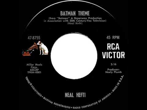 1966 HITS ARCHIVE: Batman Theme - Neal Hefti (mono 45)