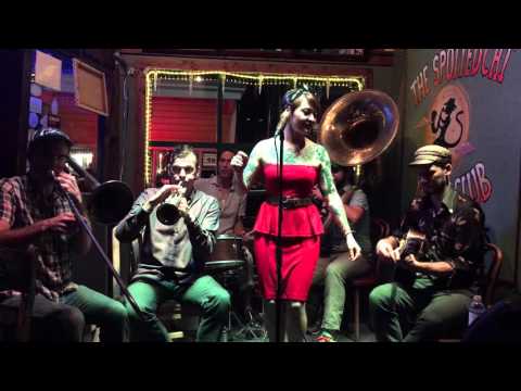 Meschiya Lake live Spotted Cat New Orleans Oct 2015